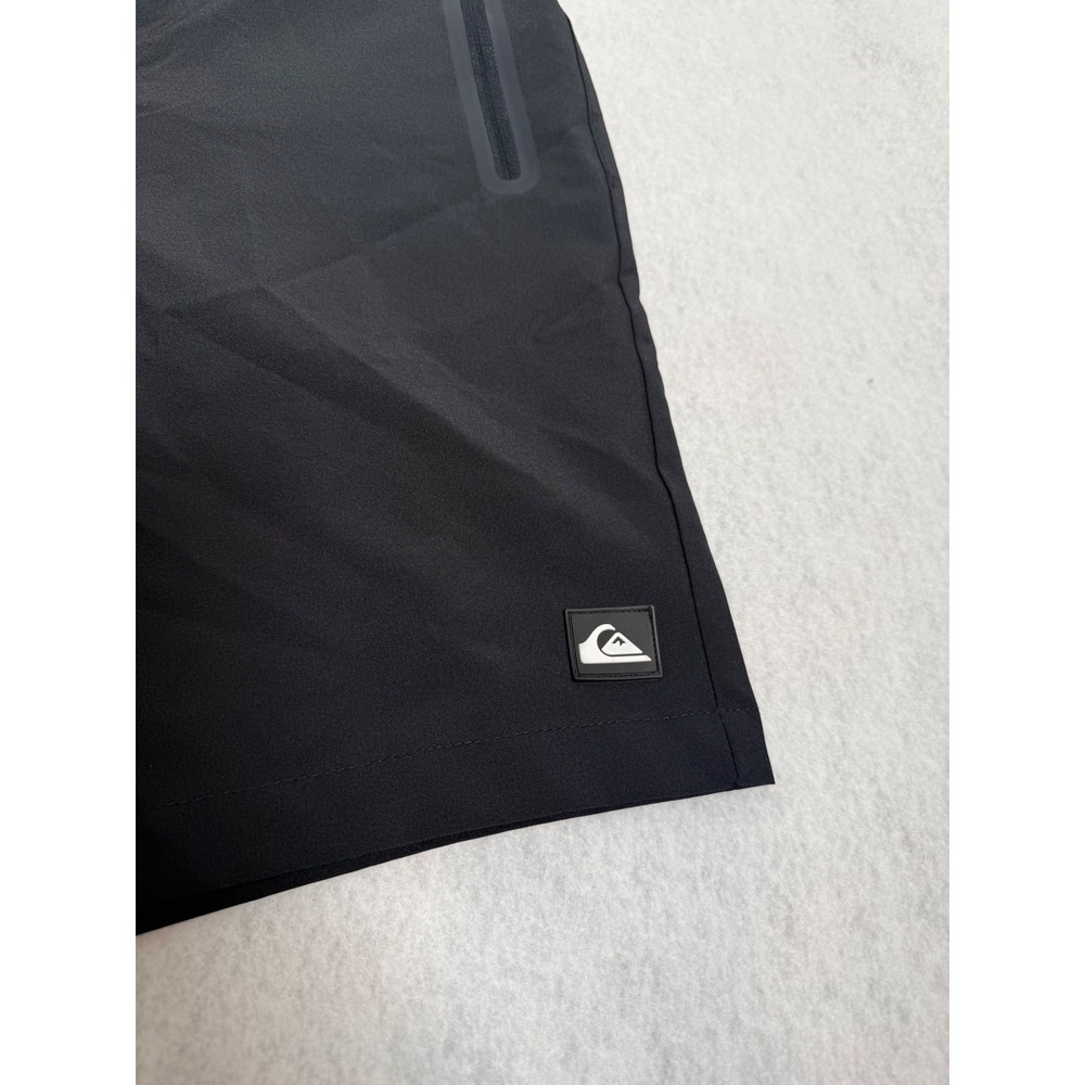 Quiksilver shorts Mens size 36 Hybrid Black Quick Dry Board water Shorts NWT $60 - Picture 3 of 9